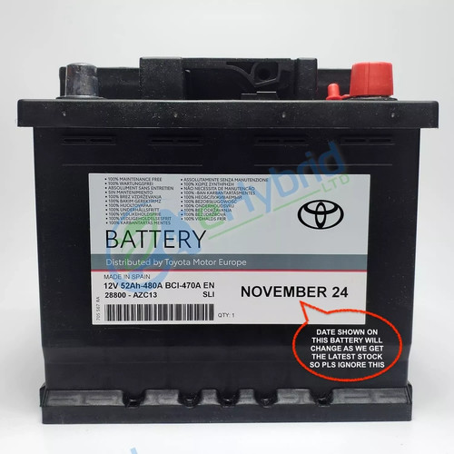 Genuine toyota prius 12v - genuine,